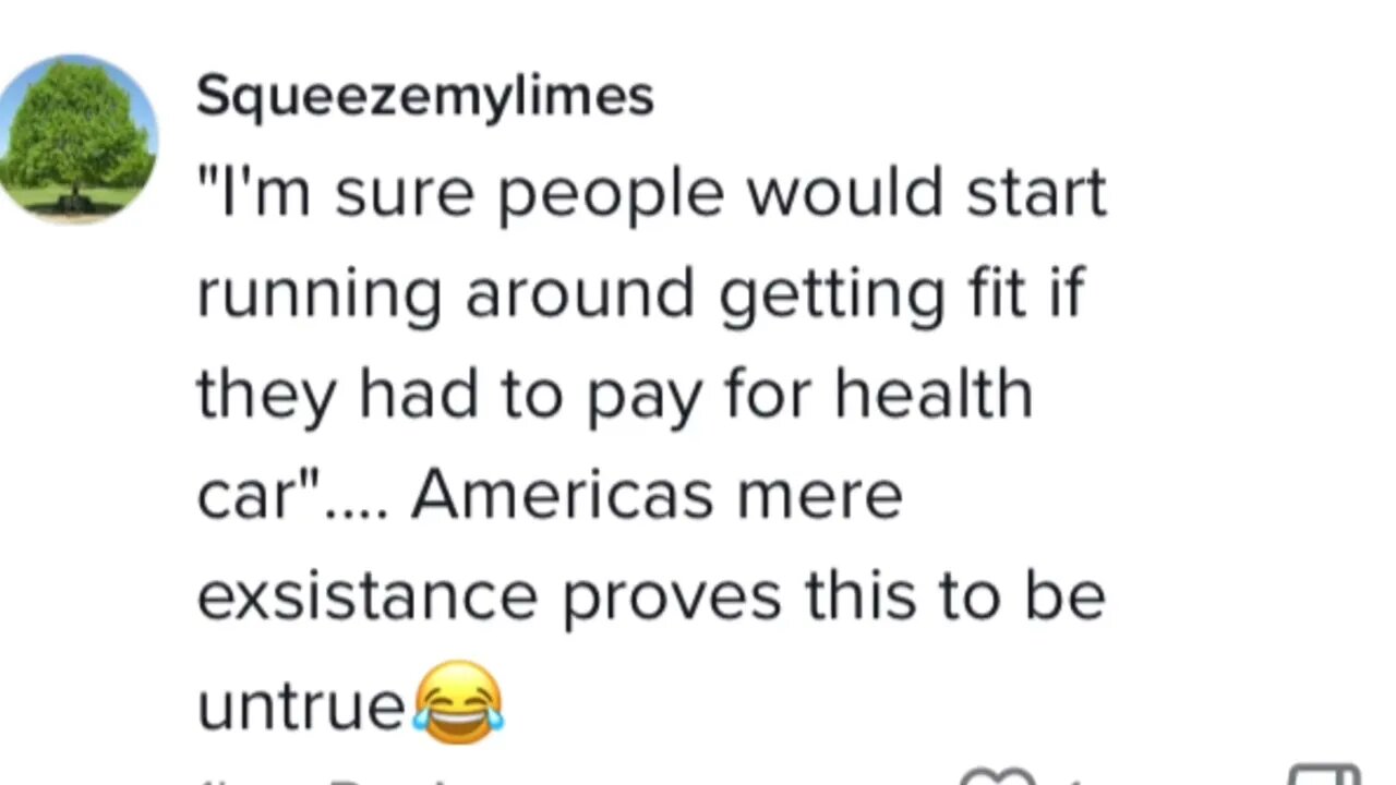 The idea of the NHS was people would have healthy lives
