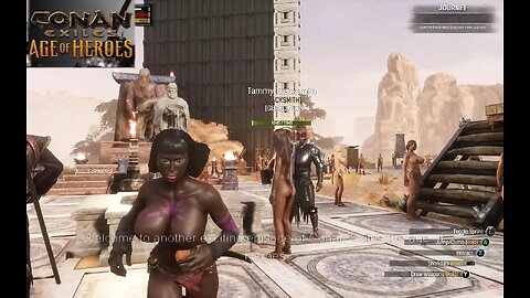 Conan Exiles, farming black ice, busty, Boobs, breast expansion, huge tits, silicone breast