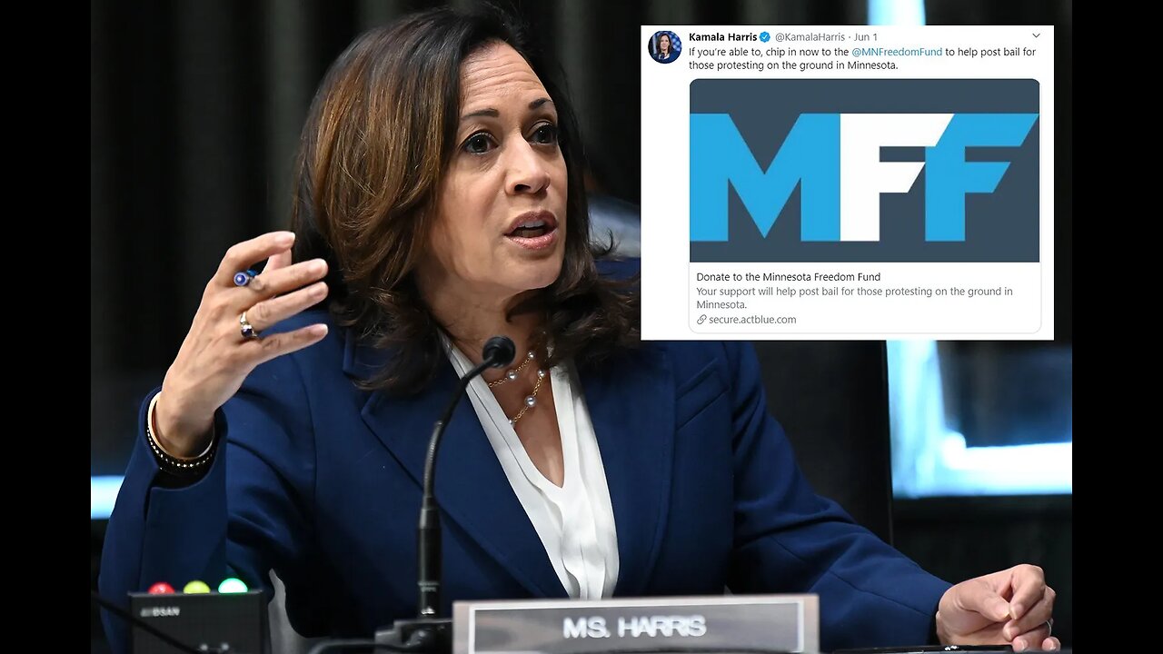 Kamala Harris Still Raising Money for ‘Freedom Fund’ That Busts Murderers and Rapists Out of Jail