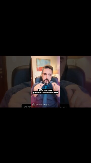 STF e imprensa: parem de criminalizar o povo