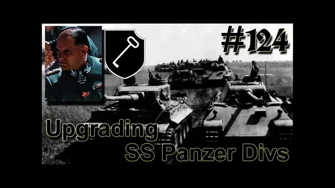 Hearts of Iron 3: Black ICE 9.1 - 124 (Germany) Upgrading SS Panzer Divs
