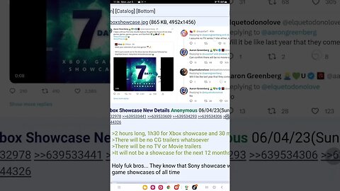 xbox showcase leaks