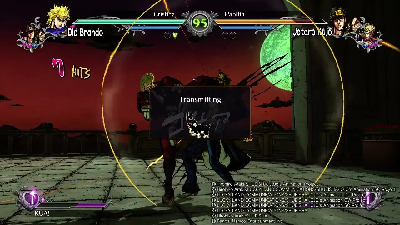 JoJo All Star Battle Nintendo Switch Rage Quit User: Papitin