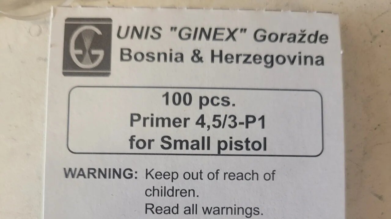 Unis GINEX primers