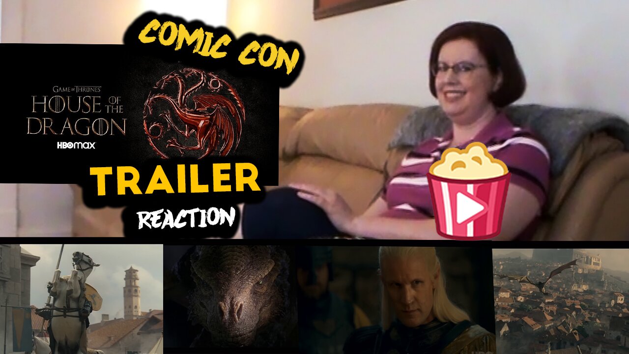 House of the Dragon Comic Con Extended Trailer REACTION