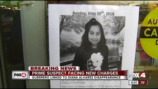 More charges in Diana Alvarez's dissapearance