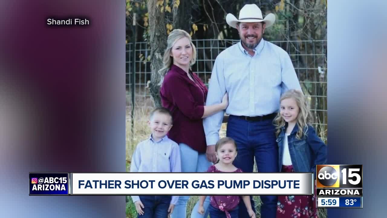 Man shot at Payson gas station over gas pump dispute