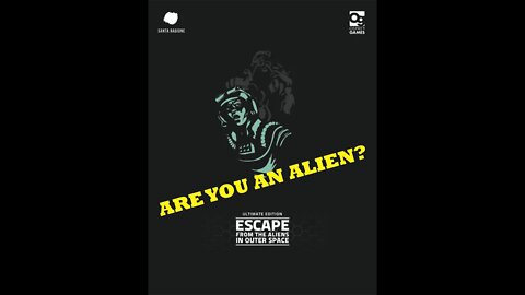 Escape From the Aliens in Outer Space Unboxing