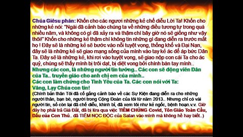 Chỉ khi tất cả những điều này xảy ra thì Cuộc Soi Sáng Lương Tâm mới xảy ra.. Nga sẽ tuyền bá..