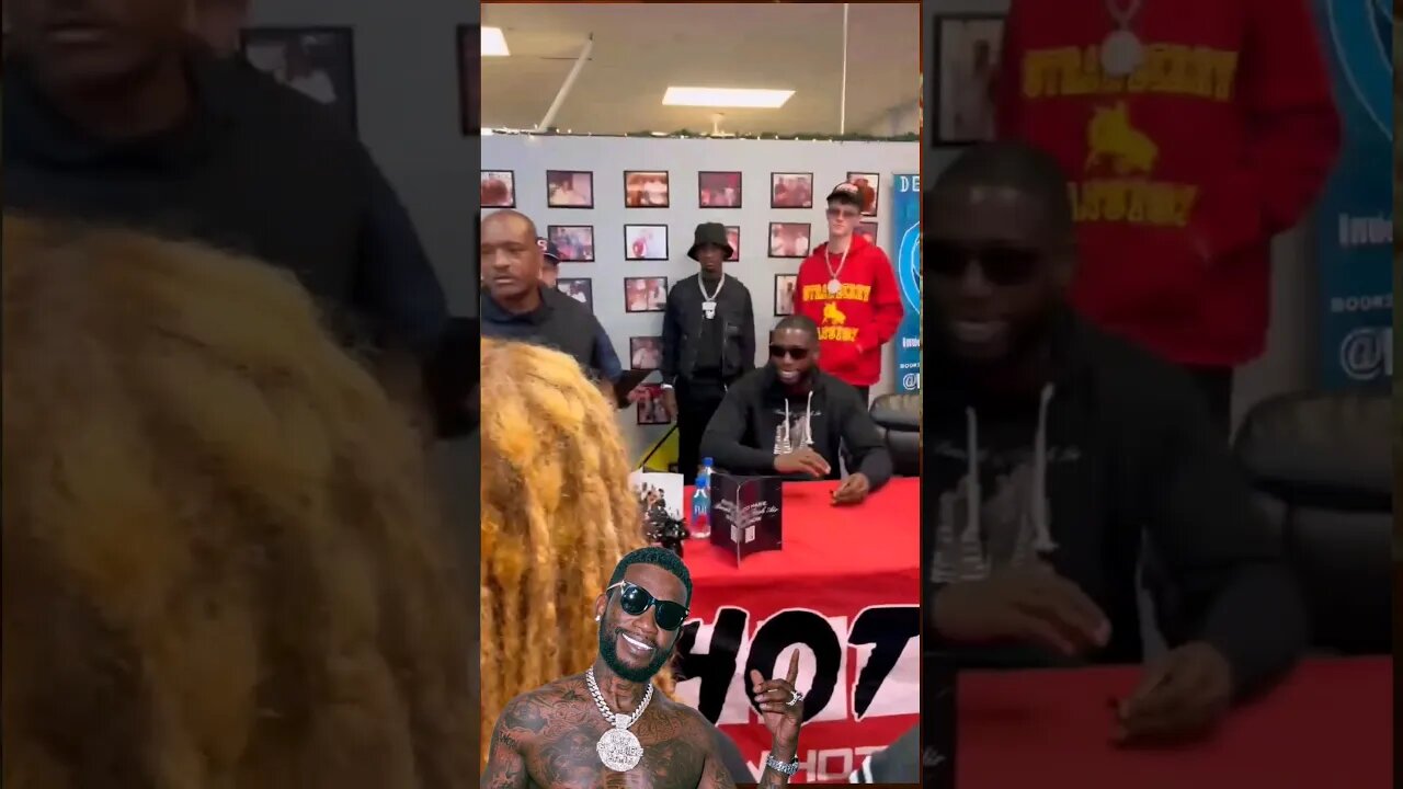 Gucci Mane Shut down Dude that tried to Rap to him