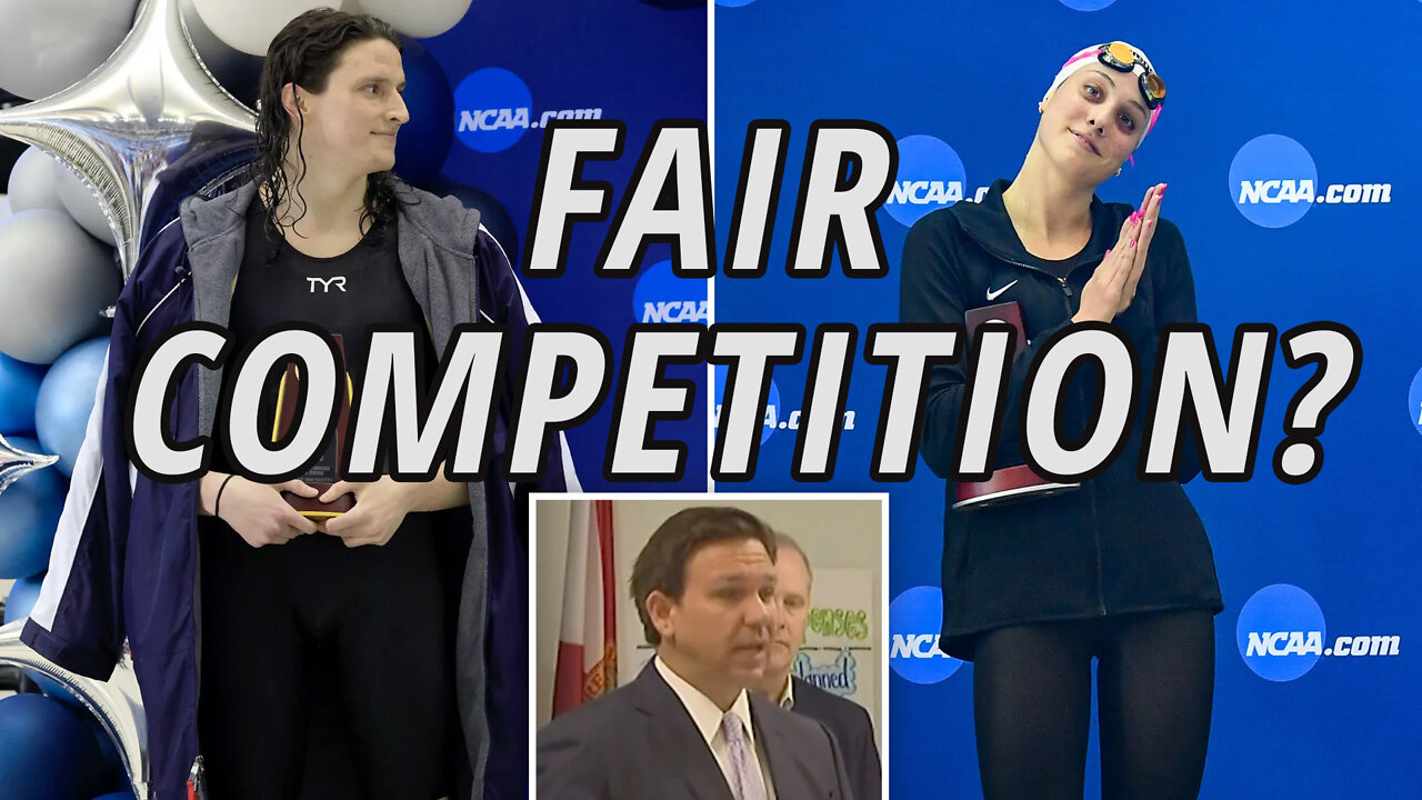 DeSantis weighs in on college swim competition, signing proclamation denouncing trans athlete
