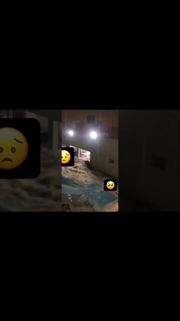 Alagamento brutal em prédio