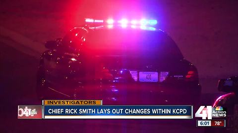 New KCPD chief outlines new direction, wants more officers on streets