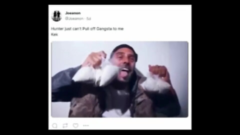 Hunter Tries To Go Gangsta On His Laptop