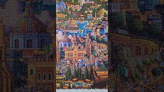 60,000 Piece What a Wonderful World Jigsaw Puzzle Day 43! #shorts #jigsawpuzzles #puzzles #puzzle