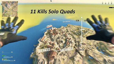 Full Gameplay No Commentary: Dropped 11 in Solo Quads on Fortunes Keep