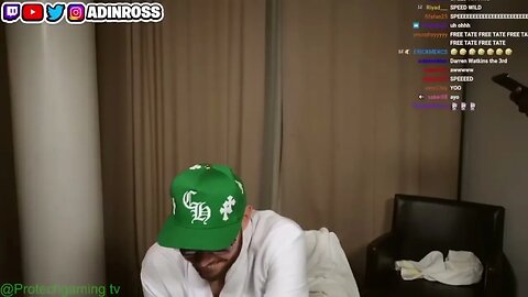 Adin Ross called *IshowSpeed* After being Bald