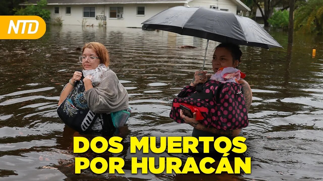 Idalia se degrada a categoría 3 tras tocar tierra; Presuntos emails de Biden | NTD Día [30 agosto]