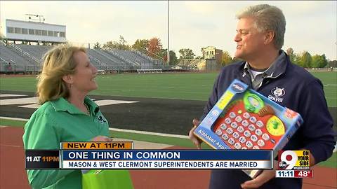 Married superintendents rivals in playoffs