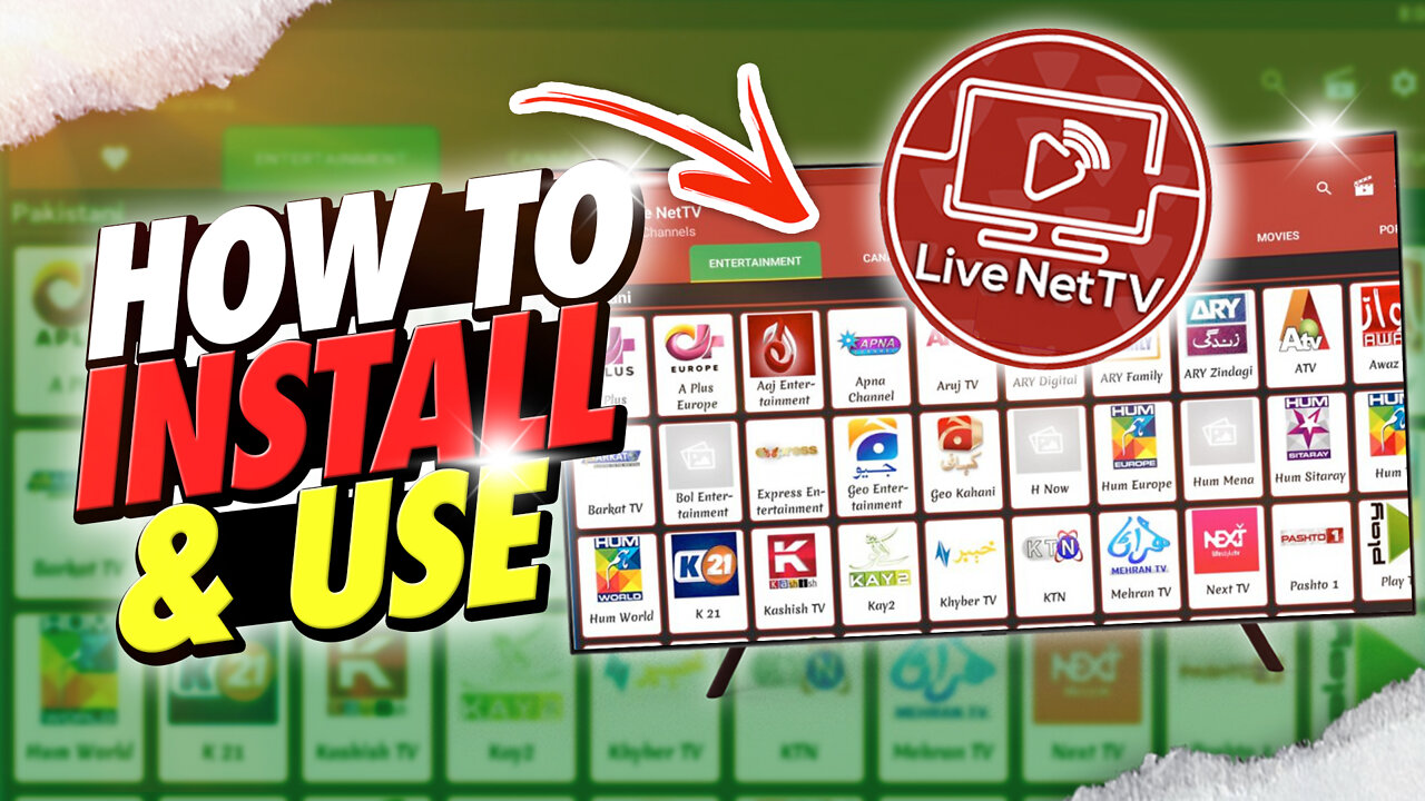 how to use and install live net