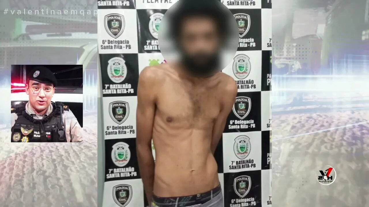 Homem é preso durante operação policial, em comunidade de Bayeux, na PB