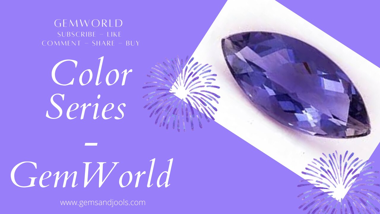 💎 GemWorld Color Series 🟣Purple: Fascinating Behind-the-Scenes Look at Purple color personality 🟣