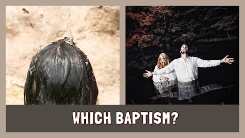 Q&A How Do You Get Water Baptized? | Submerged or Sprinkled?