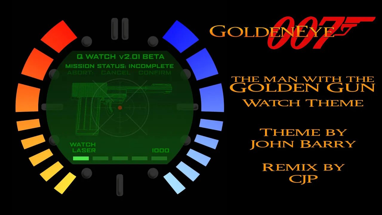GoldenEye 007 Man With The Golden Gun Watch Theme