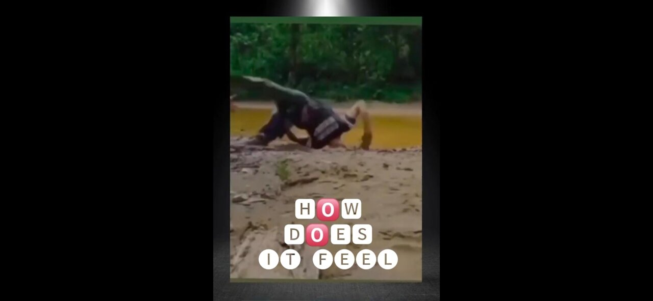 Head goes into the ground