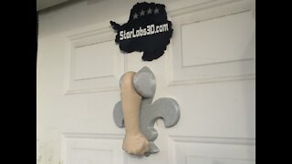 3D Printed Hand Door Knocker