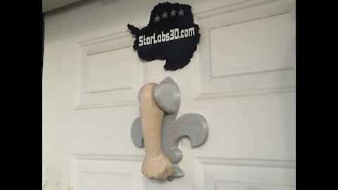 3D Printed Hand Door Knocker