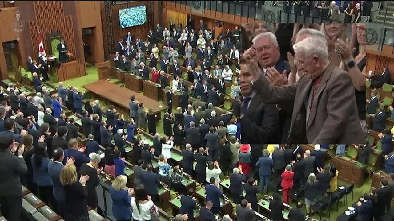 BLUNDER! Speaker Rota praised, Parliament gave standing ovation to a 'hero' who fought with Nazis