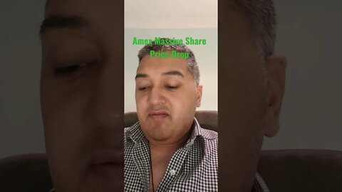 Amex Massive Share Price Drop - Provision For Defaults