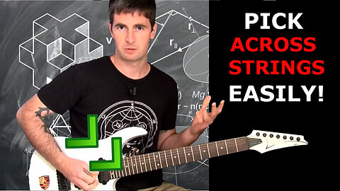 String Crossing Problems SOLVED - Shred Guitar Lesson