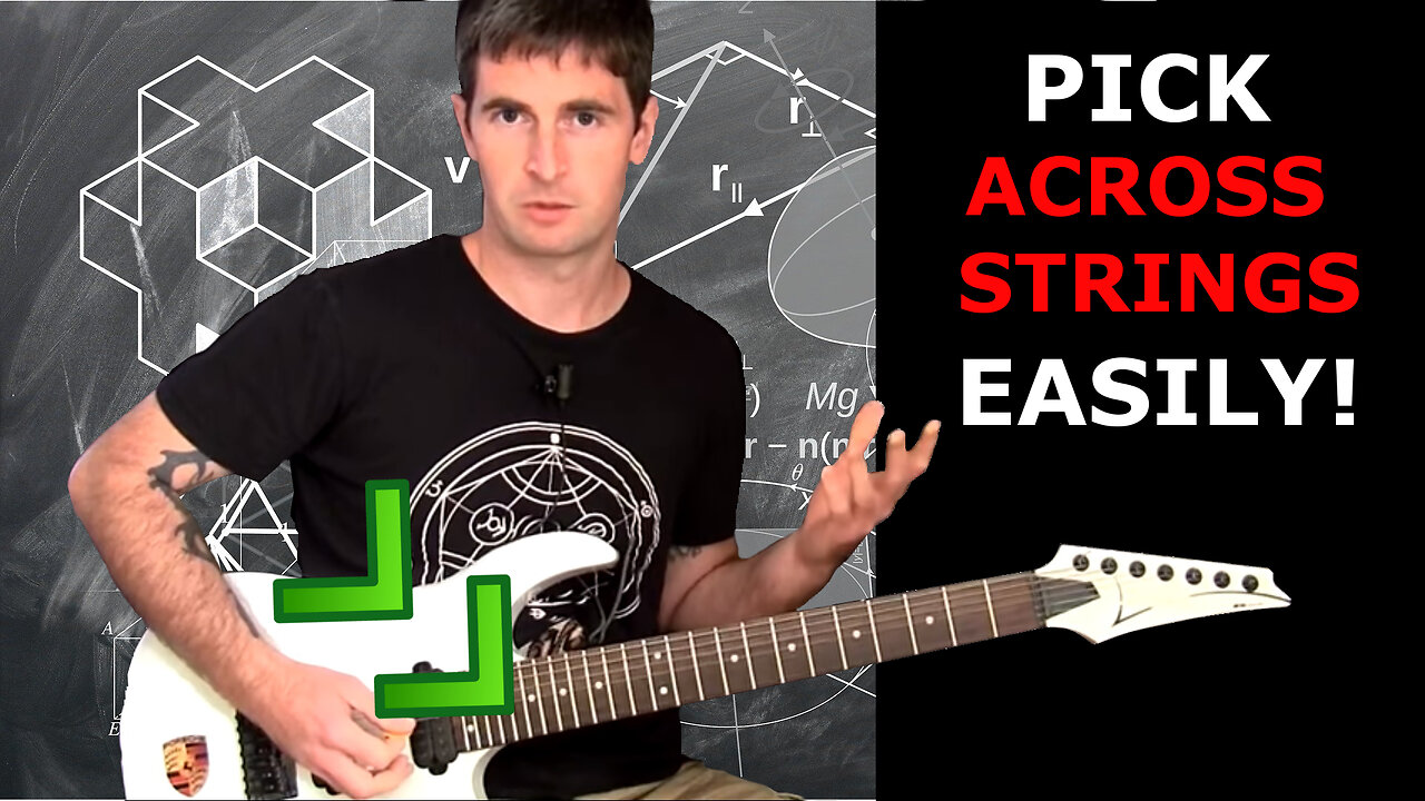 String Crossing Problems SOLVED - Shred Guitar Lesson