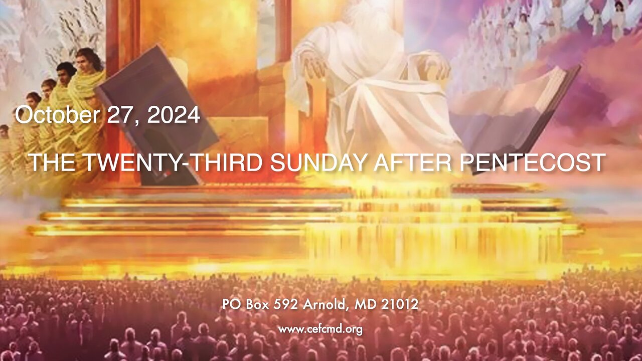 Cornerstone Free Church Worship Service - October 27, 2024