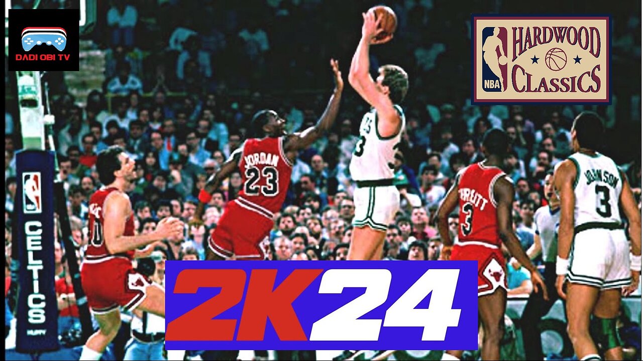 HARWOOD CLASSICS JORDAN VS BIRD '85-86 CHICAGO BULLS VS '85-'86 BOSTON CELTICS NBA 2K24 CURRENT
