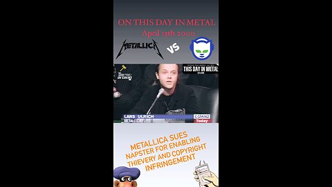 On This Day in Metal April 13th 2000
