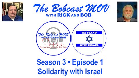 S3, E1. October 15, 2023. We Stand with Israel