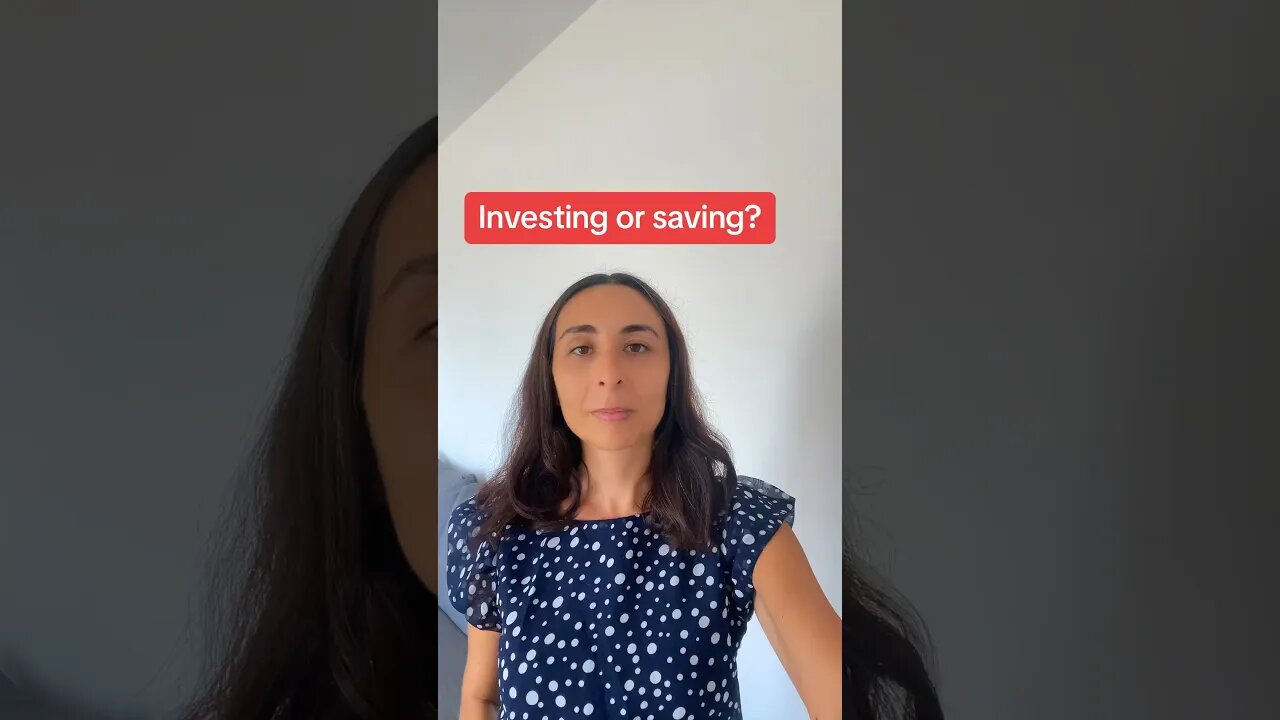 Investing or saving? #investing #saving #longterm #shortterm #moneyworkingforyou #inflation
