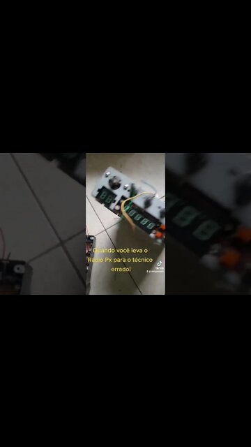 Quando você leva o Rádio Px para o técnico errado!