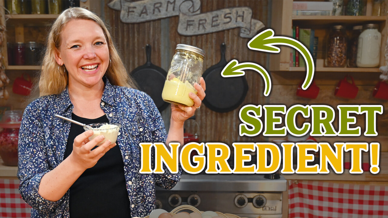 Adding this one ingredient to homemade mayo changed it all...EASIEST DIY MAYO!
