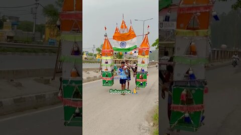 Mera Bholenath 🌟🧘‍♀️बच्चे भगत कांवड़िये 🥰 #shiv #shorts