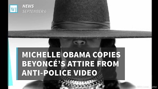 Michelle Obama Copies Beyoncé’s Attire From Anti-Police Video