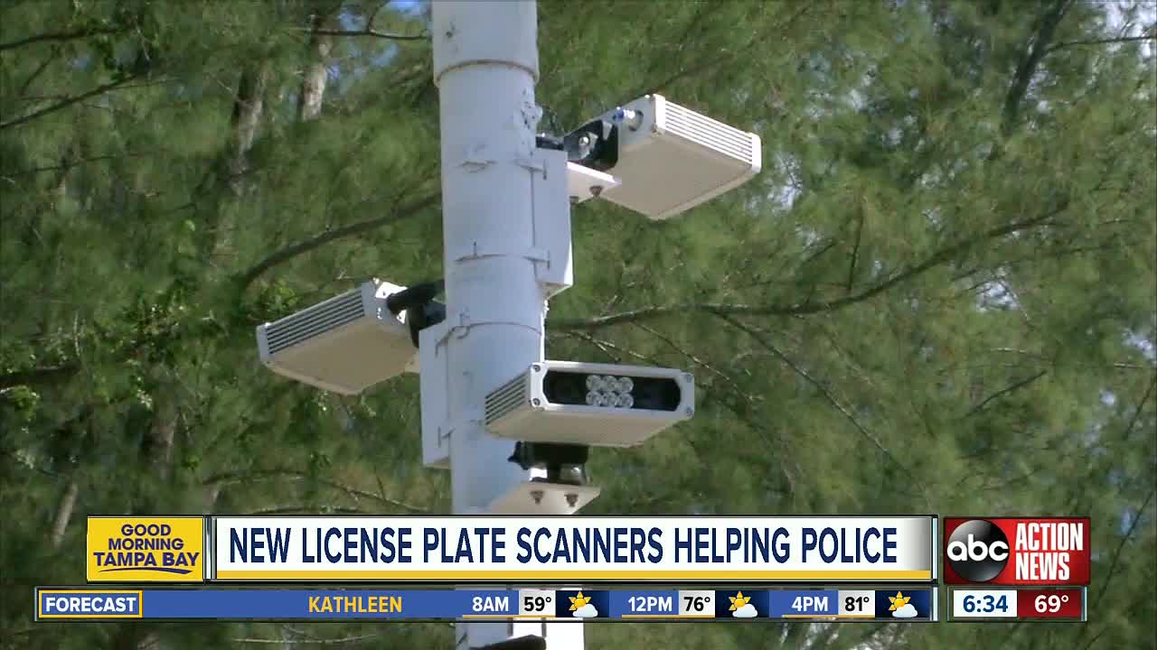 License plate readers installed in Holmes Beach, helping police