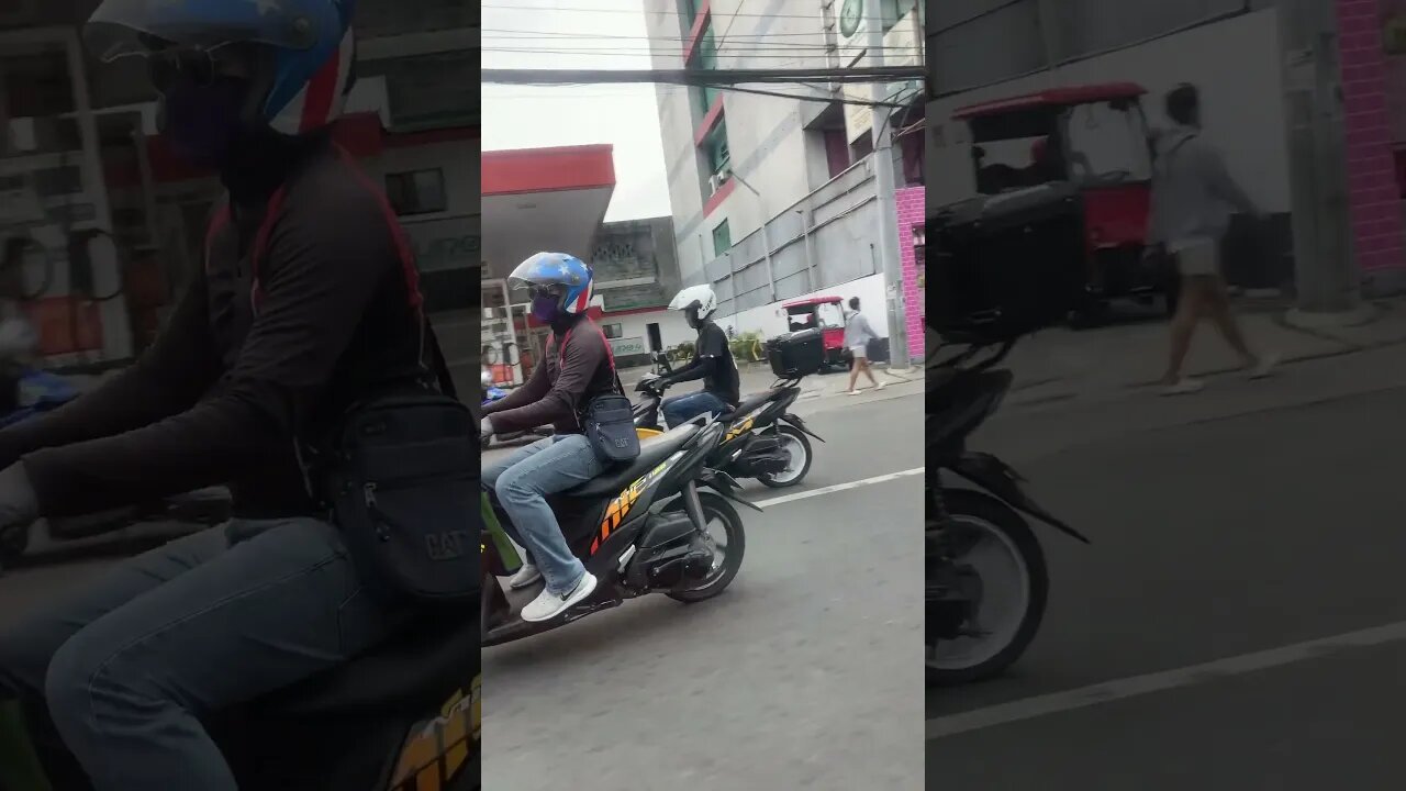 Motorcycles Outnumber All Vehicles in the Philippines 🇵🇭 #shorts #travel #jeepney