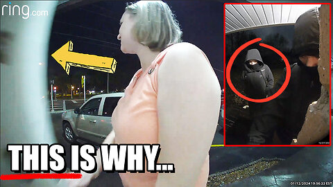 This Is Why You Can't Leave Your Doors Unlocked #18 (Caught on Ring Doorbell)