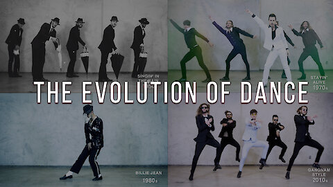 Dance Crew Demonstrates The Evolution Of Dance (1950 - 2019)