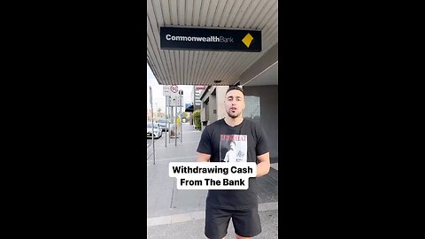 Dealing With Banks When They Ask Why Your Withdrawing Your Money 🤑