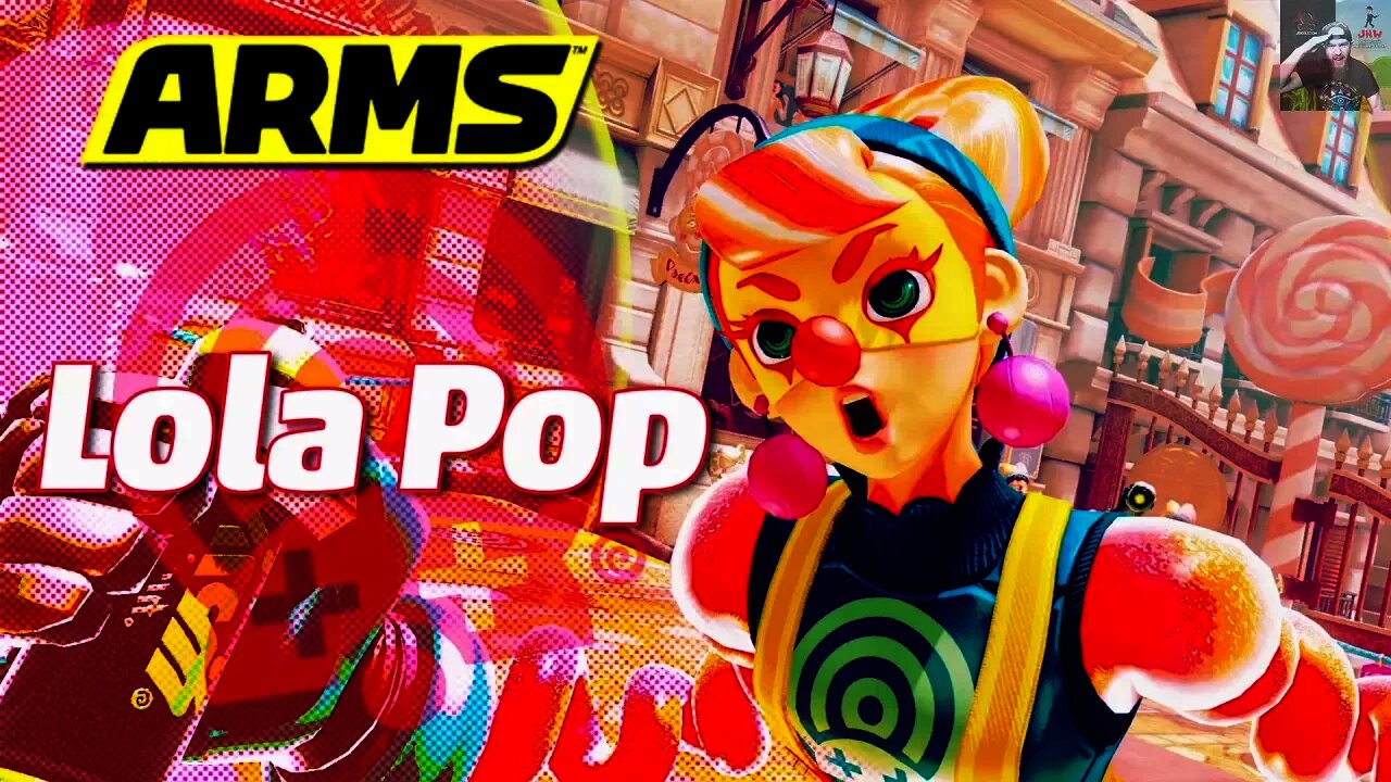 ARMS - Lola Pop NEW CHARACTER & Stage Revealed!